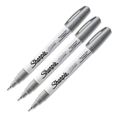 sharpie silver metallic fabric|fine point metallic sharpie.